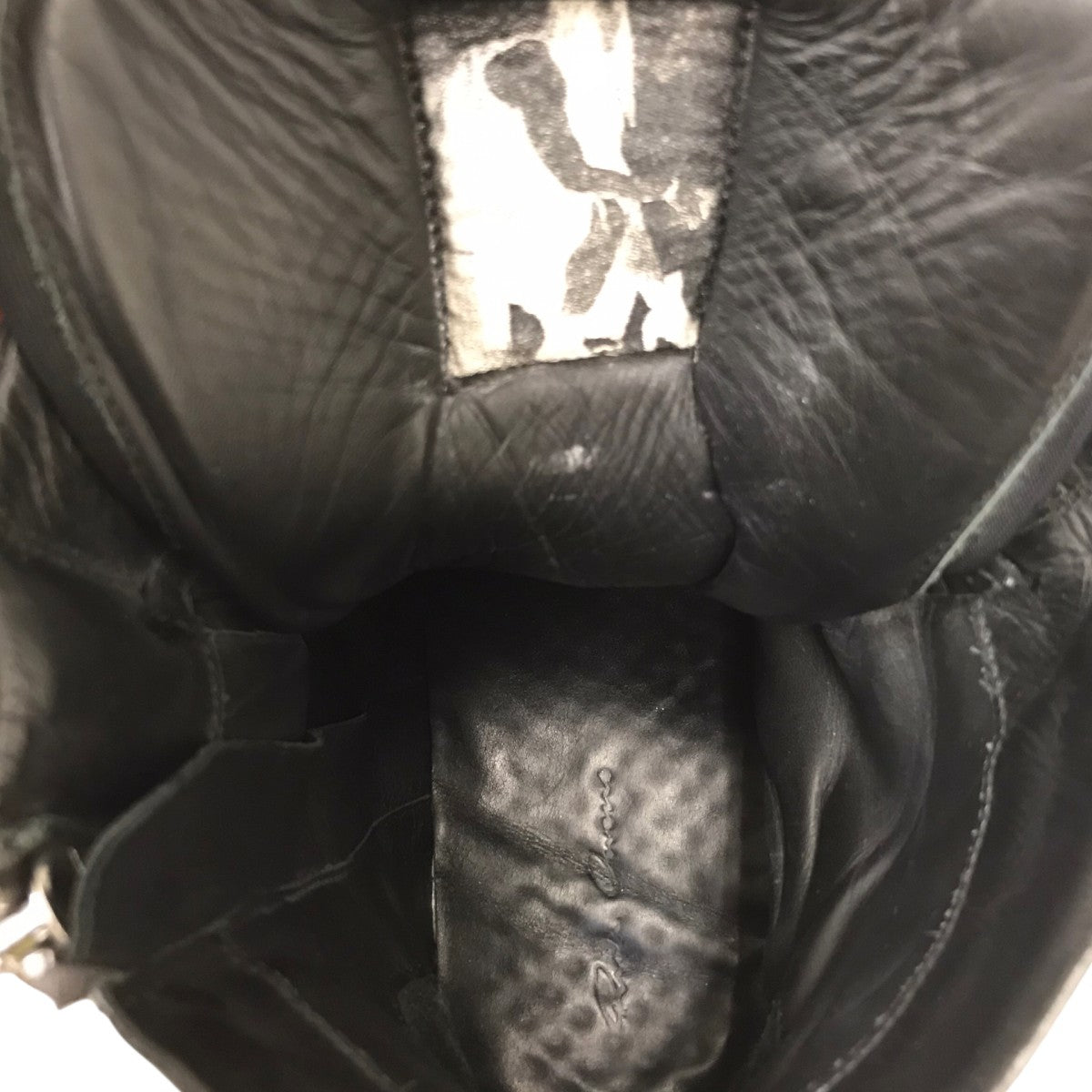 RICK OWENS GEOBASKETハイカットスニーカー 古着・中古-9枚目のアイテム画像