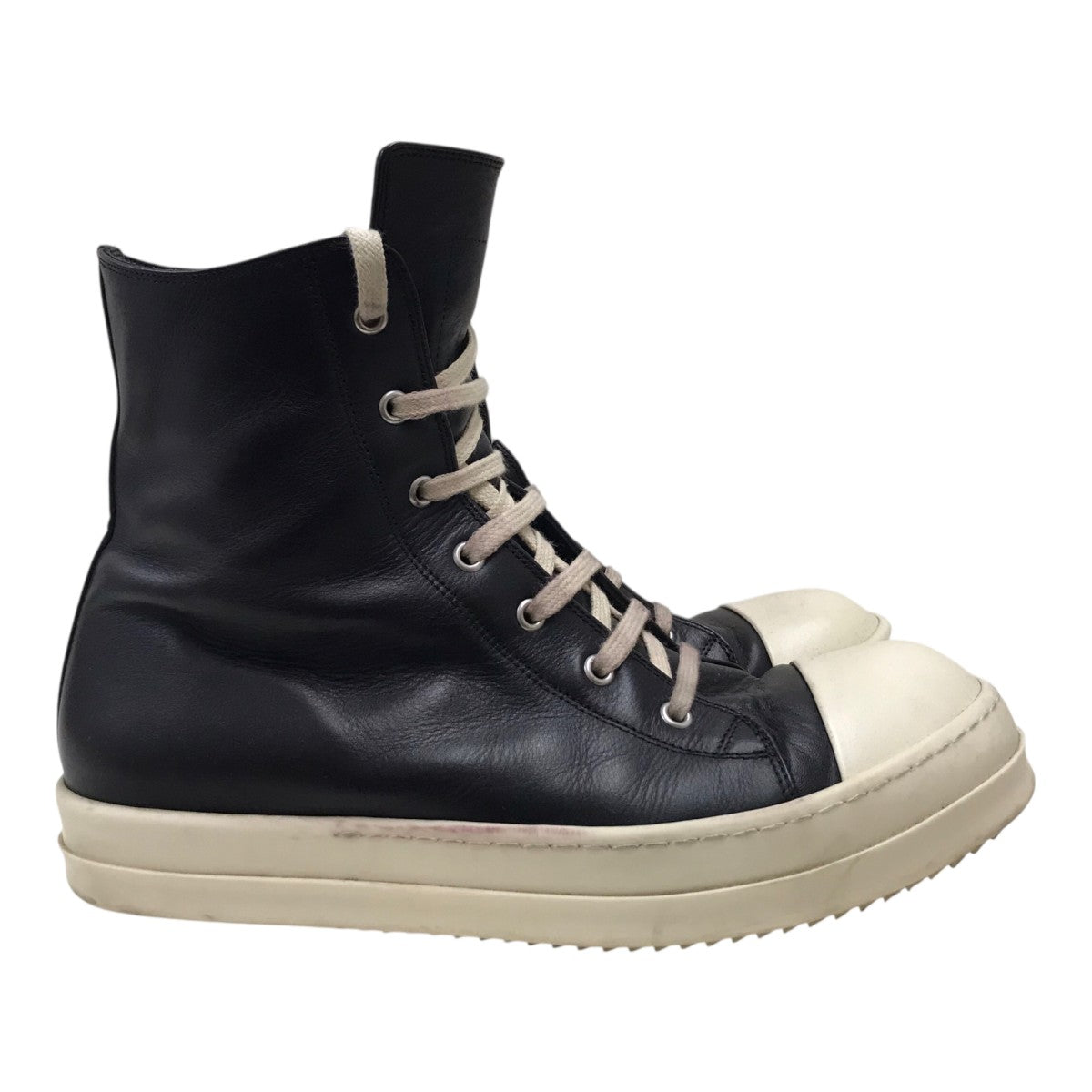 RICK OWENS Ramonesハイカットスニーカー 古着・中古-3枚目のアイテム画像