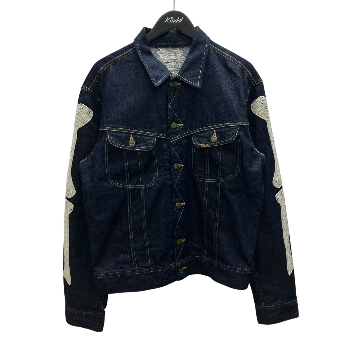 キャピタル kapital KAPITAL キャピタル 14ozデニム 1ST JKT(黒糸ver) - SE7EN