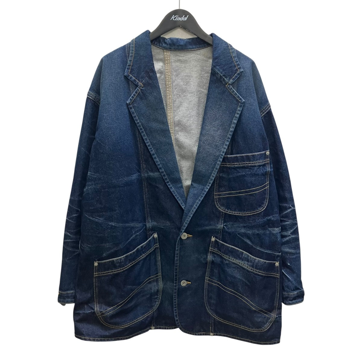 sulvam デニムテーラードジャケット 古着・中古-1枚目のアイテム画像