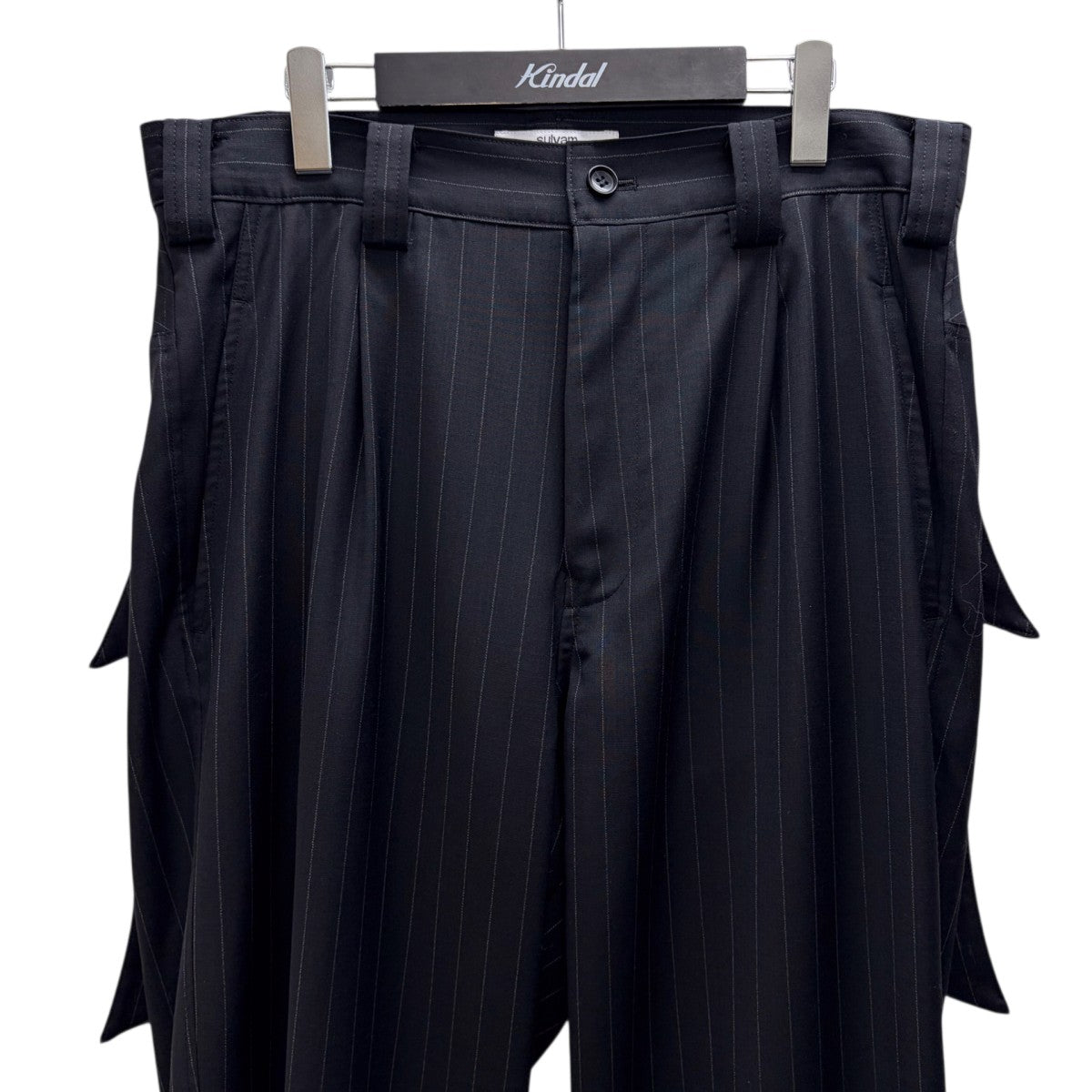 sulvam×UJOH ストライプパンツ 古着・中古-3枚目のアイテム画像