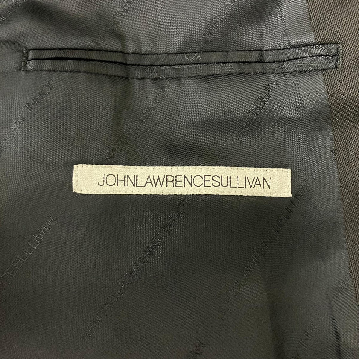 JOHN LAWRENCE SULLIVAN WOOL GABARDINE CUT-OFF SPENCER JACKET ダブルジャケット 古着・中古-7枚目のアイテム画像