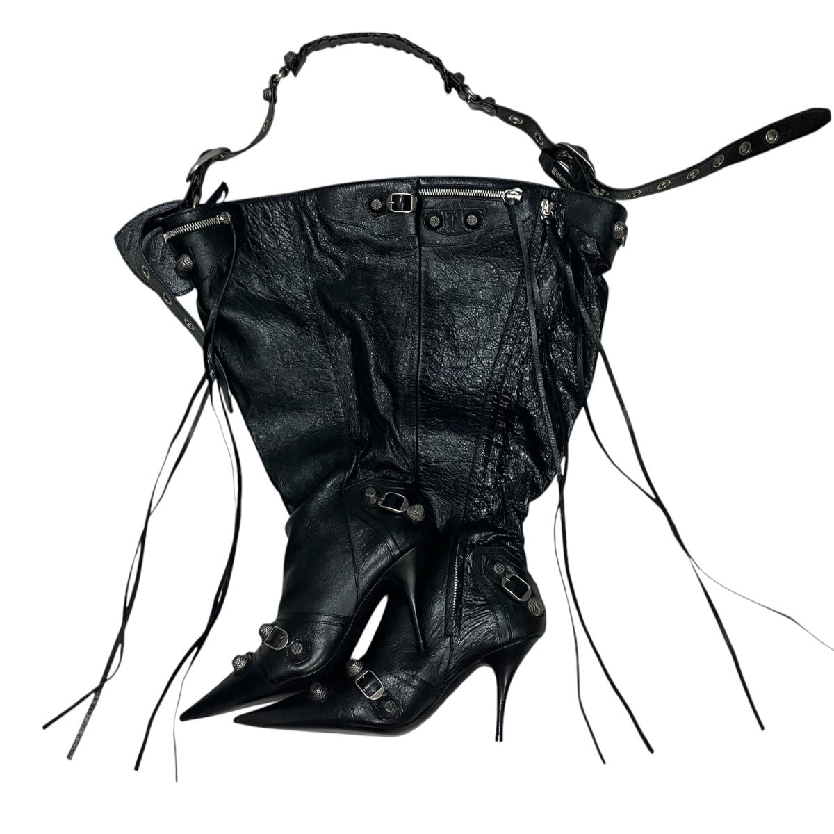 BALENCIAGA ルカゴール ブーツショルダーバッグ 古着・中古-1枚目のアイテム画像
