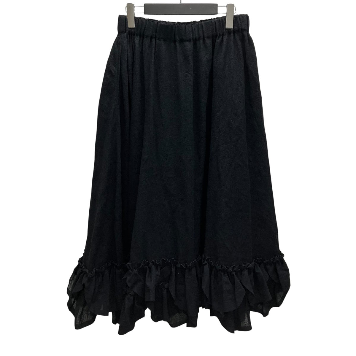 noir kei ninomiya フリルウールスカート 古着・中古-3枚目のアイテム画像