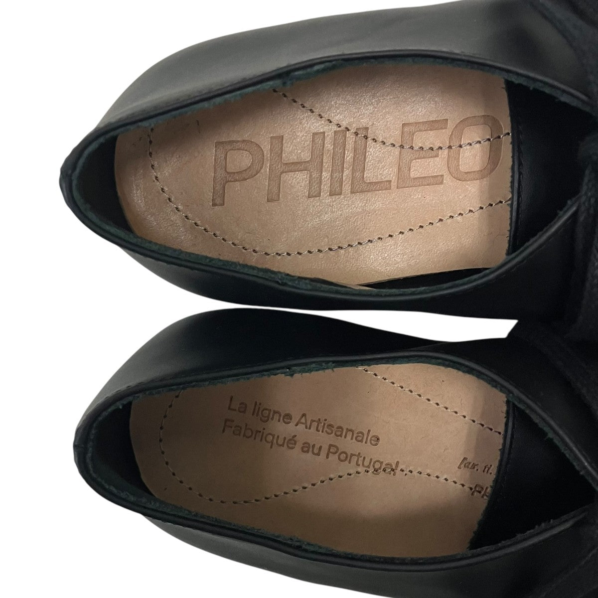 PHILEO ETOILE LACETS LEATHER ローカットスニーカー 古着・中古-4枚目のアイテム画像
