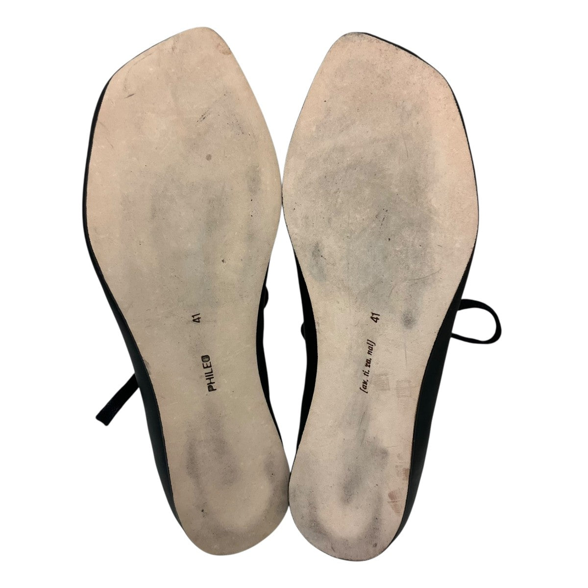 PHILEO ETOILE LACETS LEATHER ローカットスニーカー 古着・中古-5枚目のアイテム画像