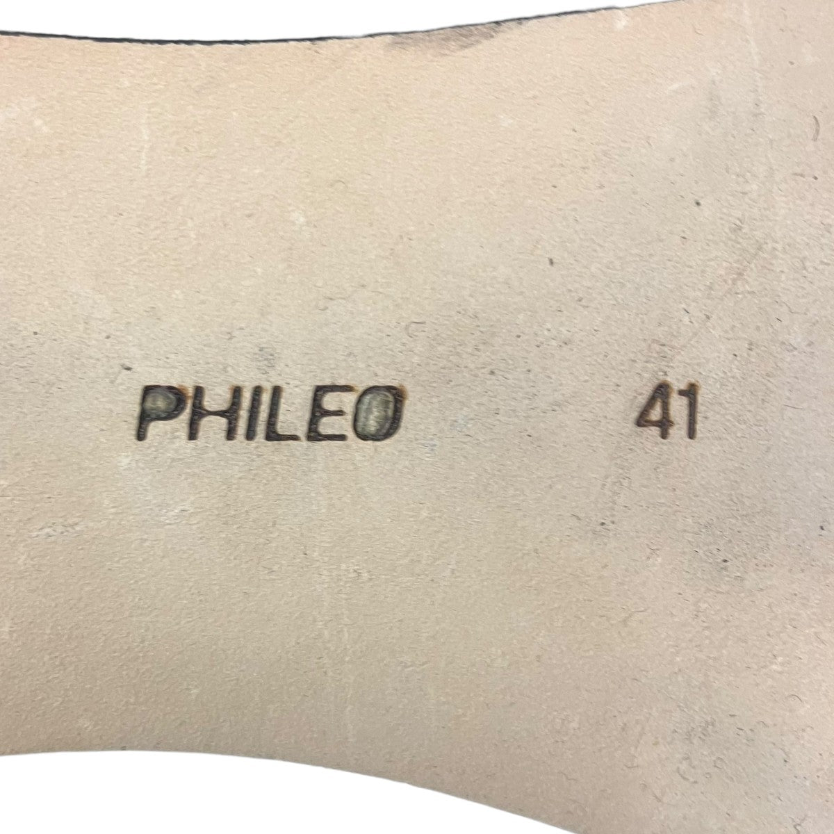 PHILEO ETOILE LACETS LEATHER ローカットスニーカー 古着・中古-6枚目のアイテム画像