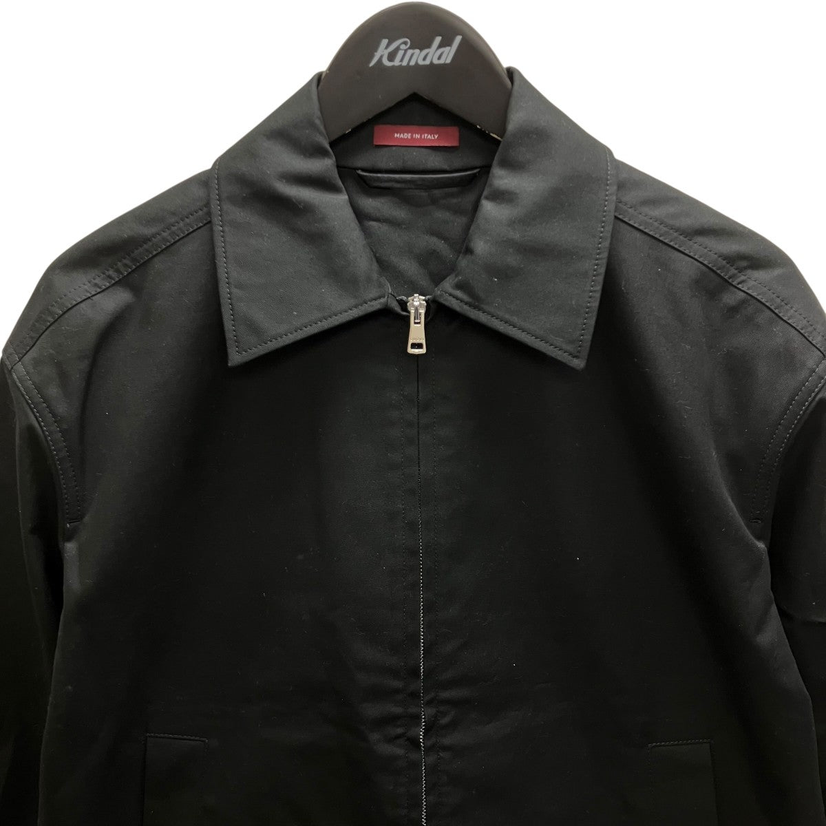 GUCCI コットンジップジャケット 古着・中古-2枚目のアイテム画像