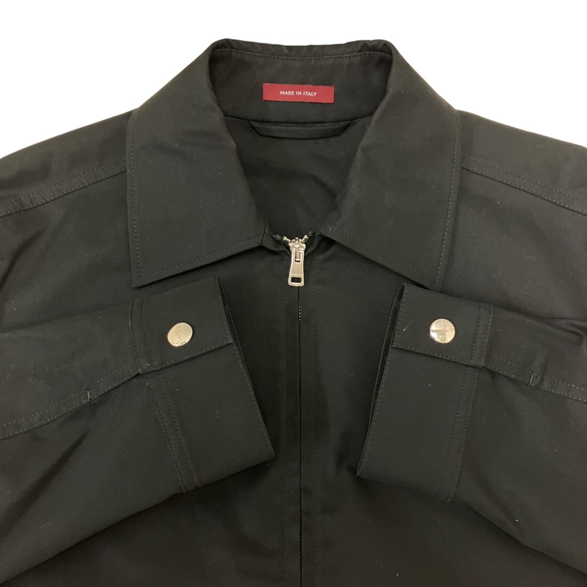 GUCCI コットンジップジャケット 古着・中古-5枚目のアイテム画像