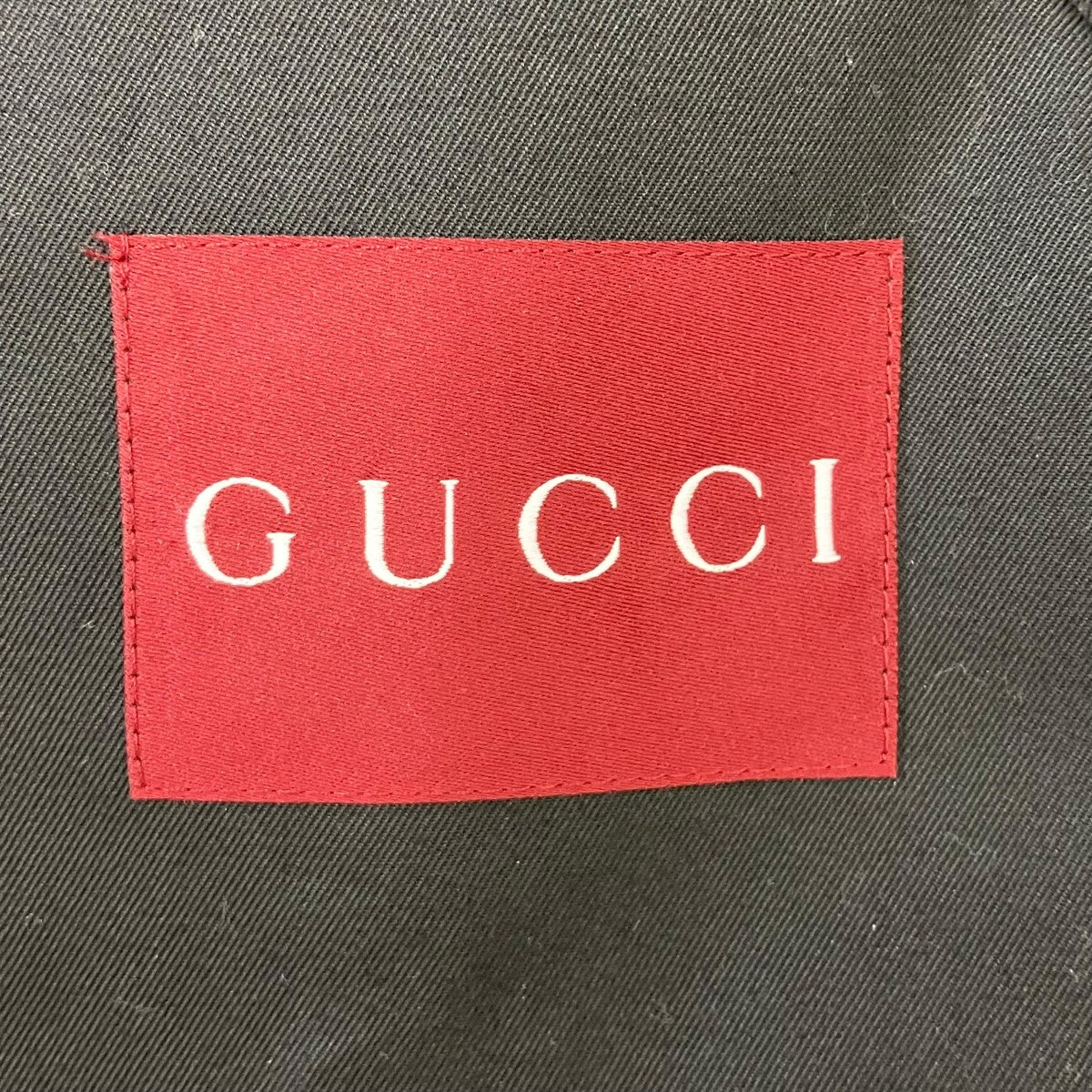 GUCCI コットンジップジャケット 古着・中古-7枚目のアイテム画像