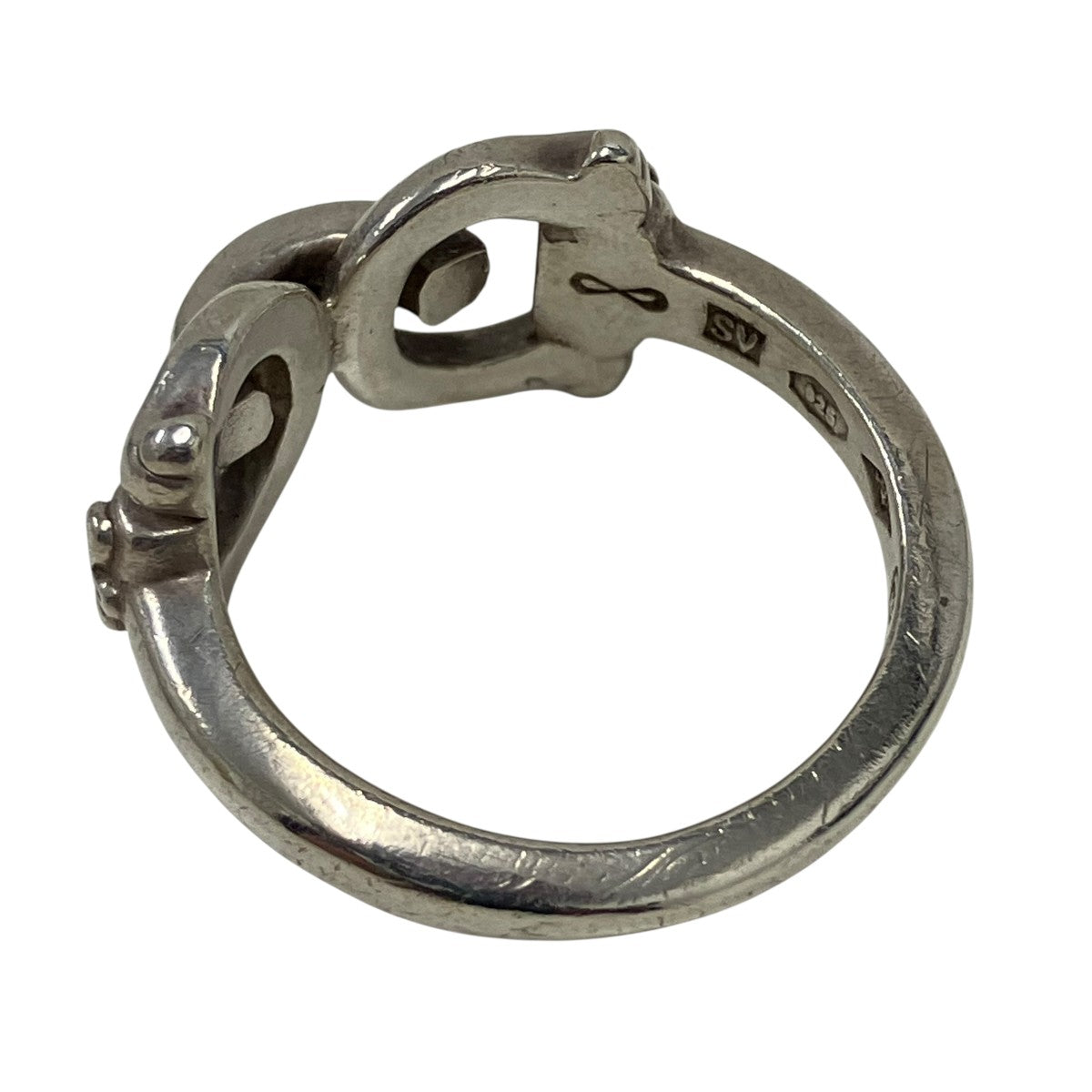 wakan silver smith R-086 Horse bit ringホースビットリング 古着・中古-4枚目のアイテム画像