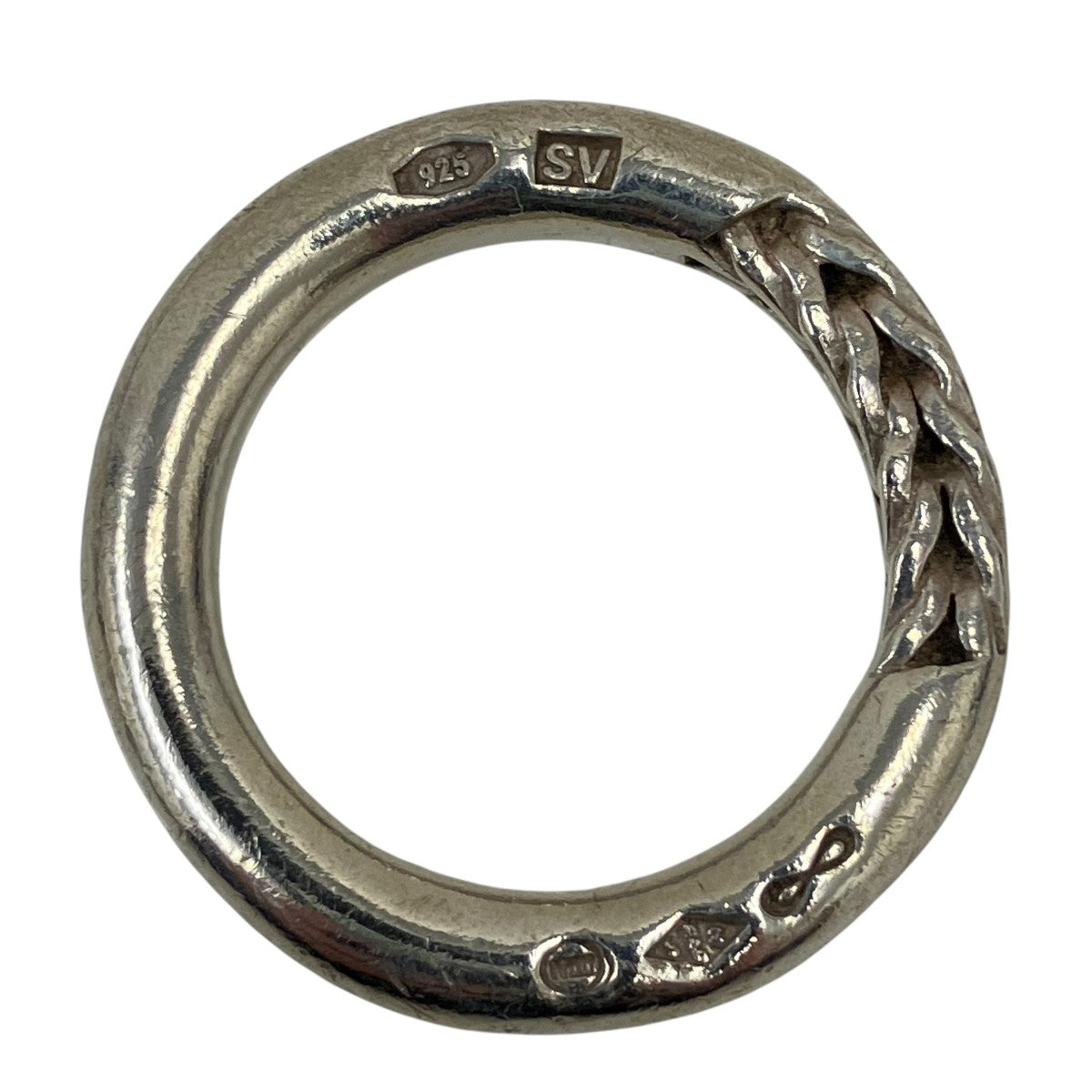 wakan silver smith R-084 Braided silver ringシルバー925リング 古着・中古-4枚目のアイテム画像