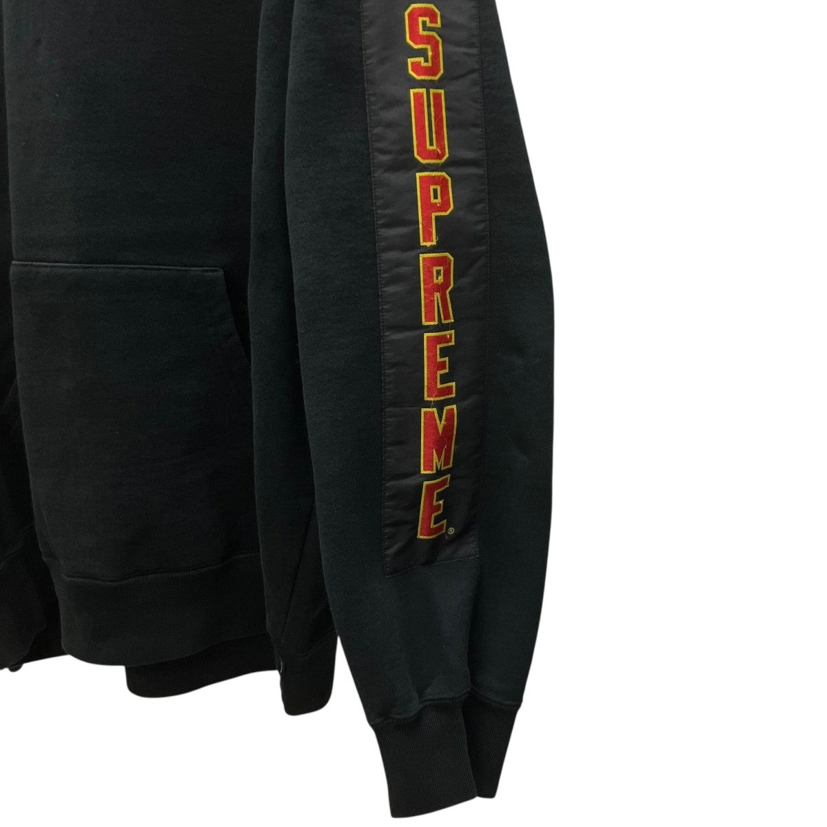 Woven Patches hooded Sweatshirtパッチフーディ