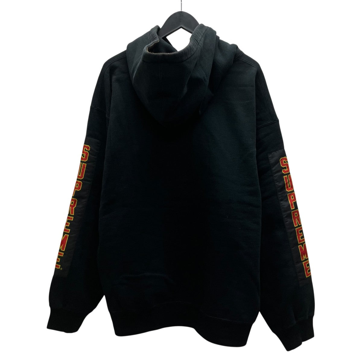 Woven Patches hooded Sweatshirtパッチフーディ