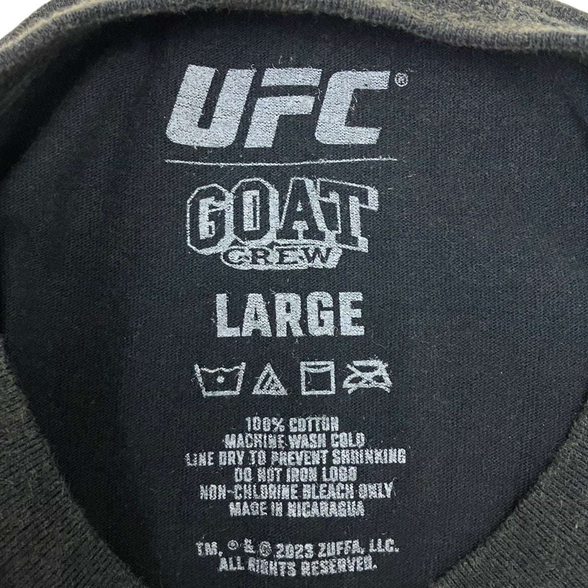 KITH Vintage UFC プリントTシャツ 古着・中古-6枚目のアイテム画像