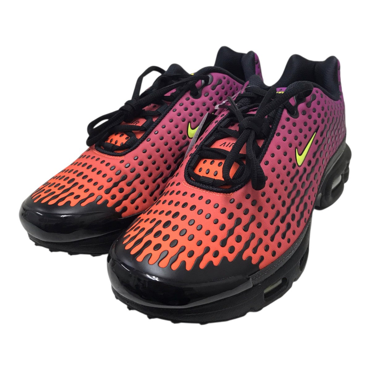 AIR MAX PLUS VII TOTAL ORANGE VOLT-BLACK-CACTUS FLOWER ローカットスニーカー