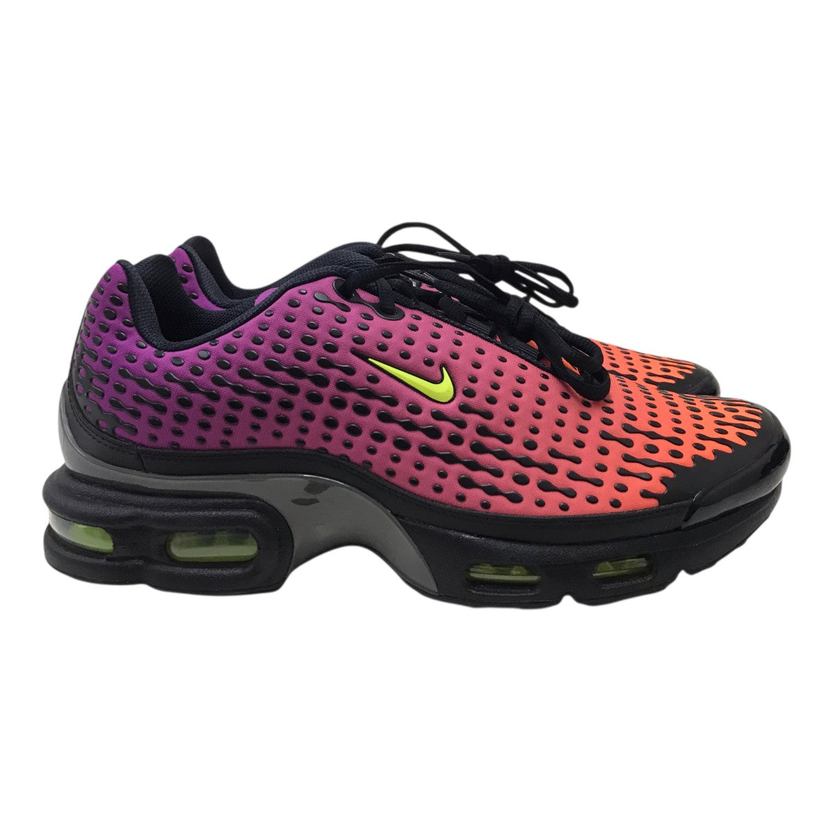 AIR MAX PLUS VII TOTAL ORANGE VOLT-BLACK-CACTUS FLOWER ローカットスニーカー