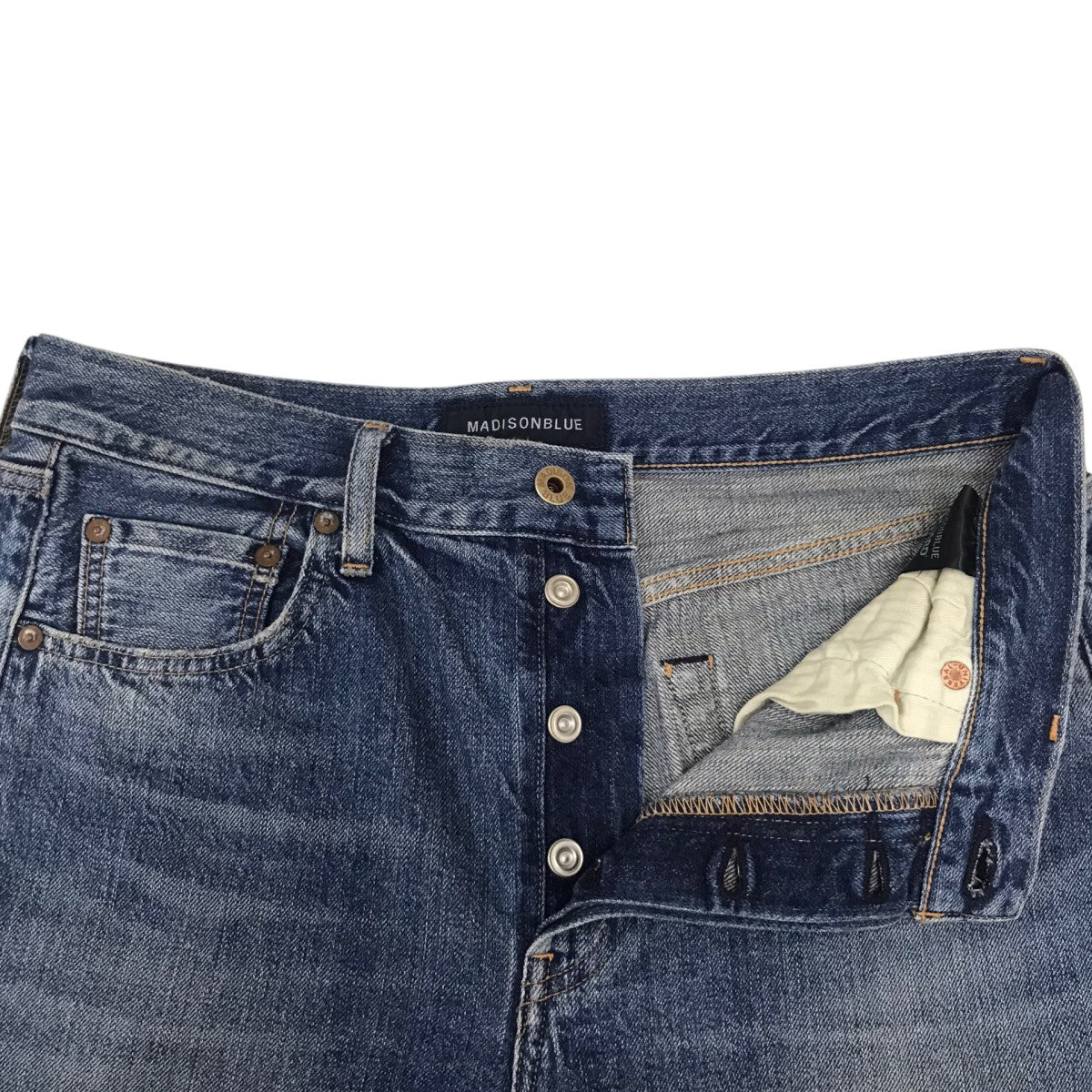 BOYS CRASHED TAPERED PT DENIMダメージ加工デニムパンツ