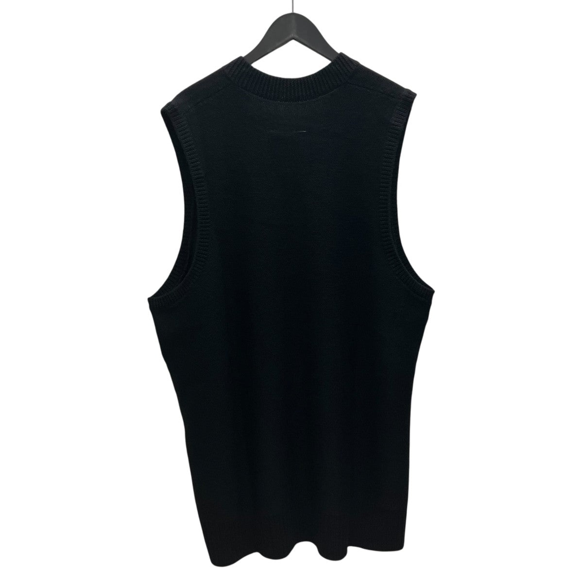 MM6 Maison Margiela ロングニットベスト 古着・中古-3枚目のアイテム画像