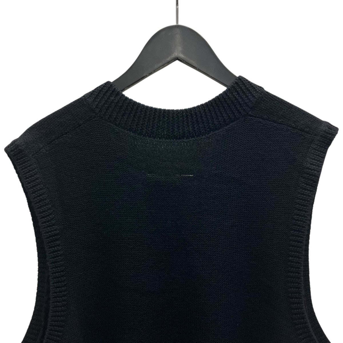 MM6 Maison Margiela ロングニットベスト 古着・中古-4枚目のアイテム画像