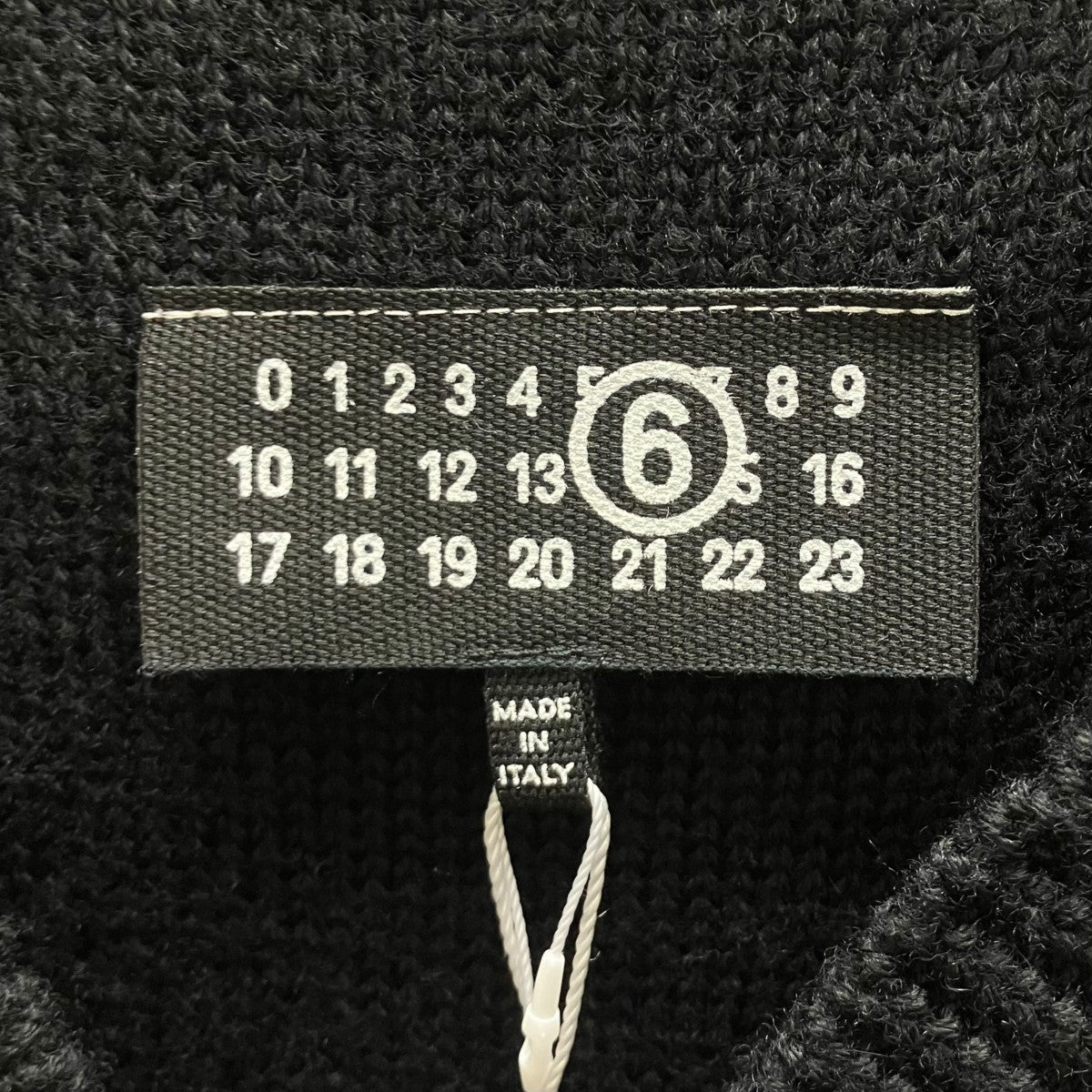 MM6 Maison Margiela ロングニットベスト 古着・中古-5枚目のアイテム画像