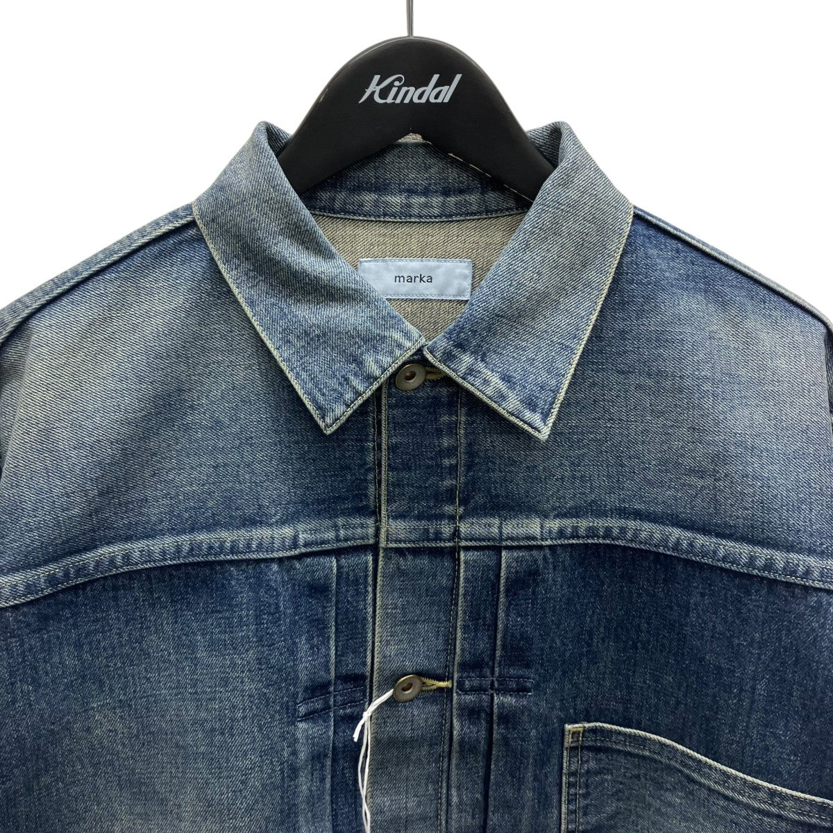 MARKA 26SS DENIM JACKET INDIGO V．W デニムジャケット 古着・中古-2枚目のアイテム画像