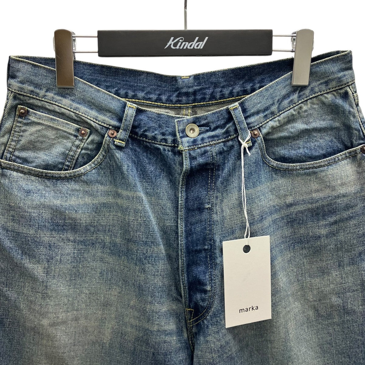 MARKA 26SS BAGGY JEANS デニムパンツ 古着・中古-2枚目のアイテム画像
