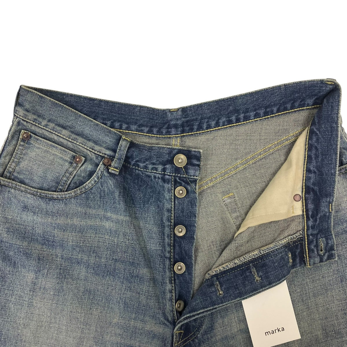 MARKA 26SS BAGGY JEANS デニムパンツ 古着・中古-5枚目のアイテム画像