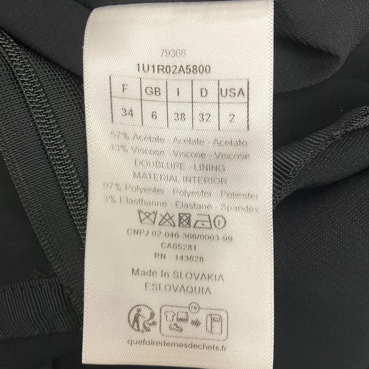 DIOR シャツワンピース 古着・中古-7枚目のアイテム画像
