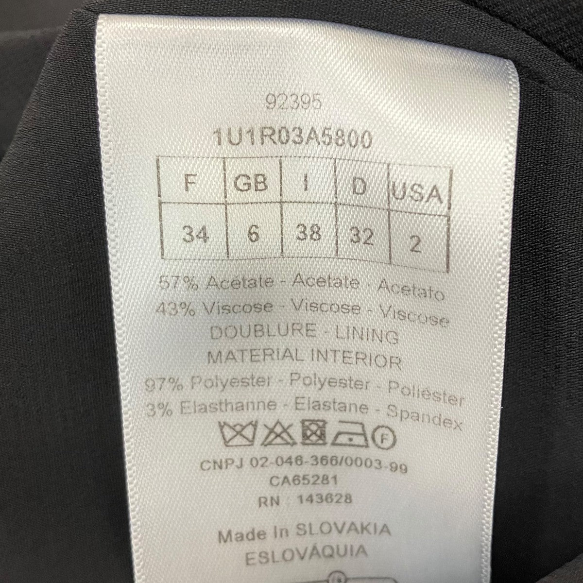 DIOR 半袖ワンピース 古着・中古-6枚目のアイテム画像
