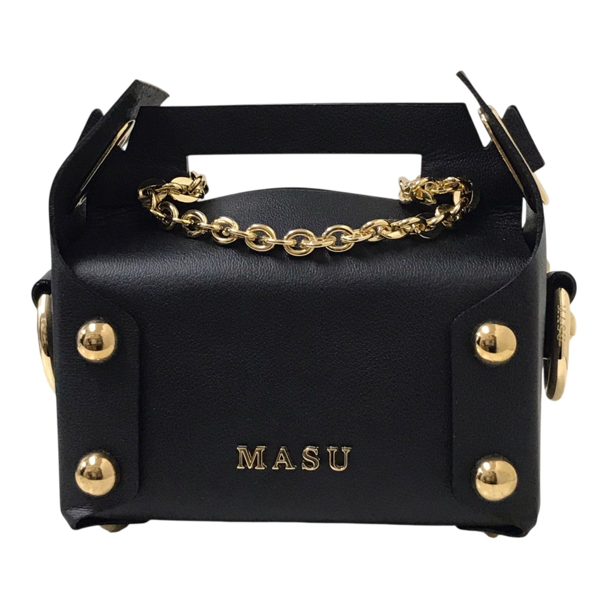 MASU(エムエーエスユー) 26SS LEATHER CAKE BAG カウレザーケーキ