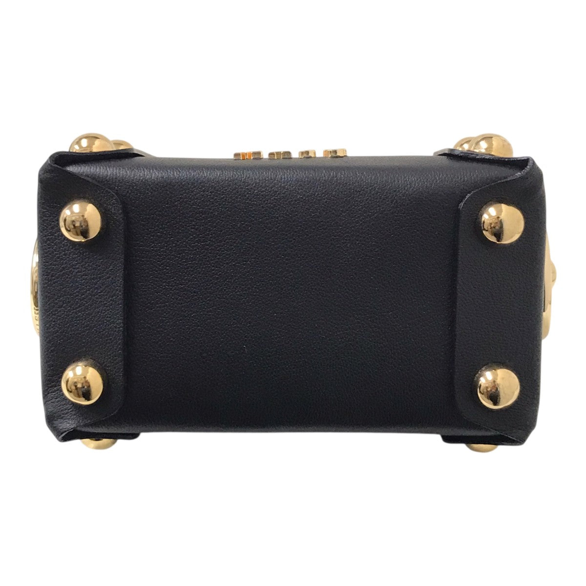 【MASU】26SS LEATHER CAKE BAG ブラック大きいサイズ MASU(エムエーエスユー) 26SS LEATHER CAKE BAG カウレザーケーキ
