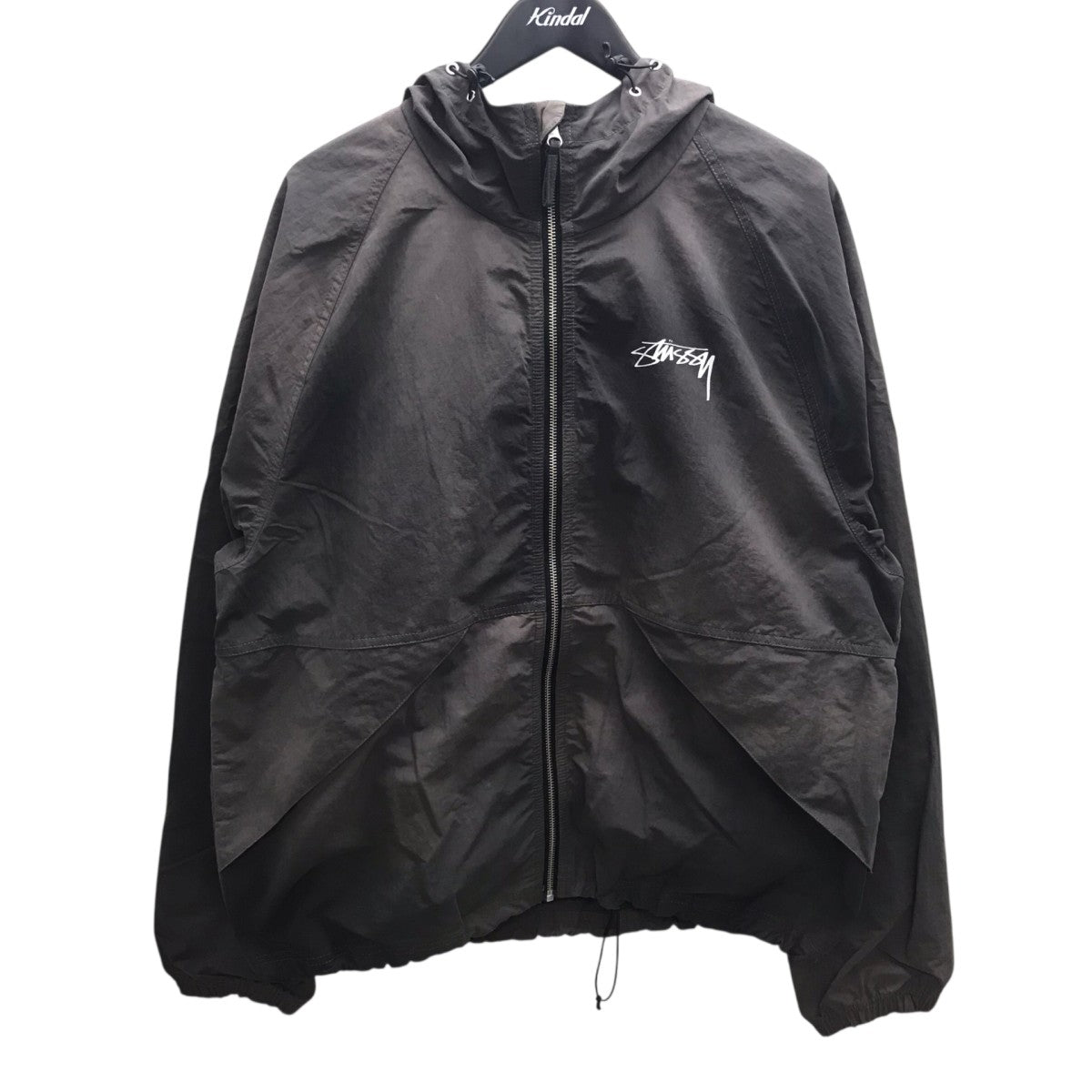 stussy BEACH SHELL WAVE DYE ナイロンジャケット 古着・中古-1枚目のアイテム画像