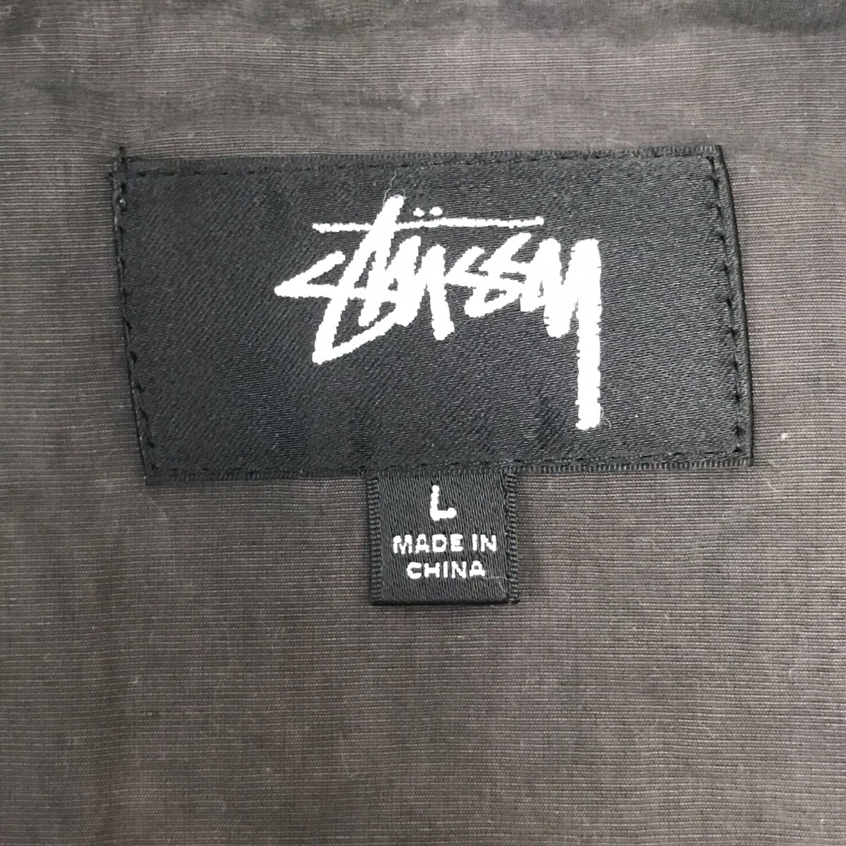 stussy BEACH SHELL WAVE DYE ナイロンジャケット 古着・中古-7枚目のアイテム画像