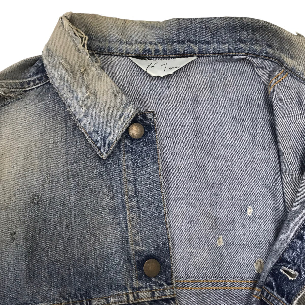 CRASH DENIM JACKET デニムジャケット