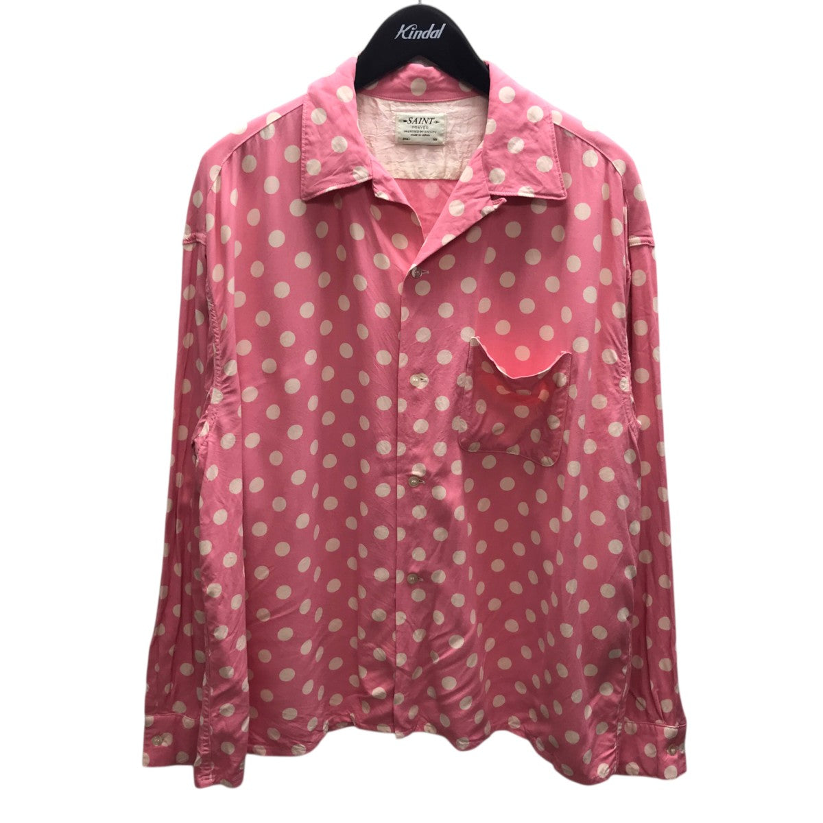 SAINT MICHAEL RAYON SHIRT 長袖シャツ 古着・中古-1枚目のアイテム画像