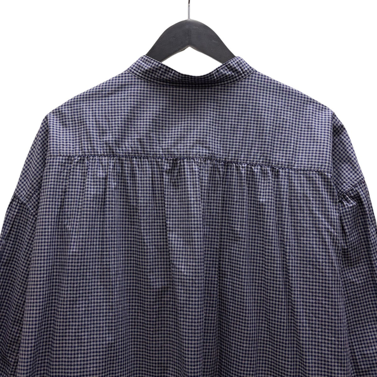The crooked Tailor 柿乃葉FRENCH STAND COLLAR WORK SHIRTスタンドカラーシャツ 古着・中古-4枚目のアイテム画像