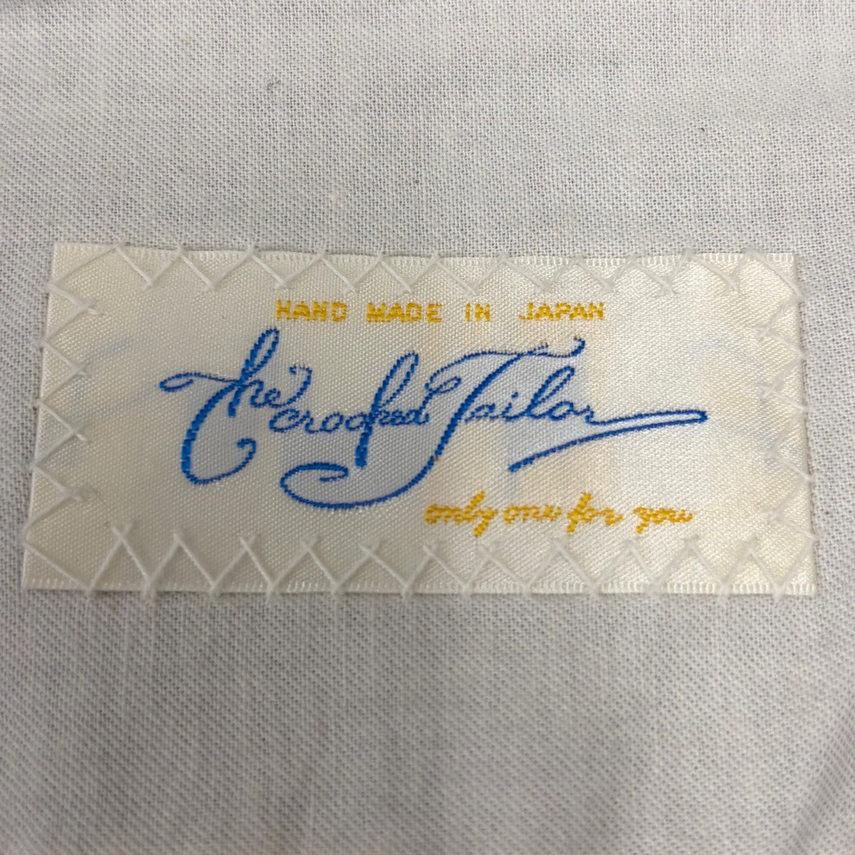 The crooked Tailor 柿乃葉FRENCH STAND COLLAR WORK SHIRTスタンドカラーシャツ 古着・中古-7枚目のアイテム画像
