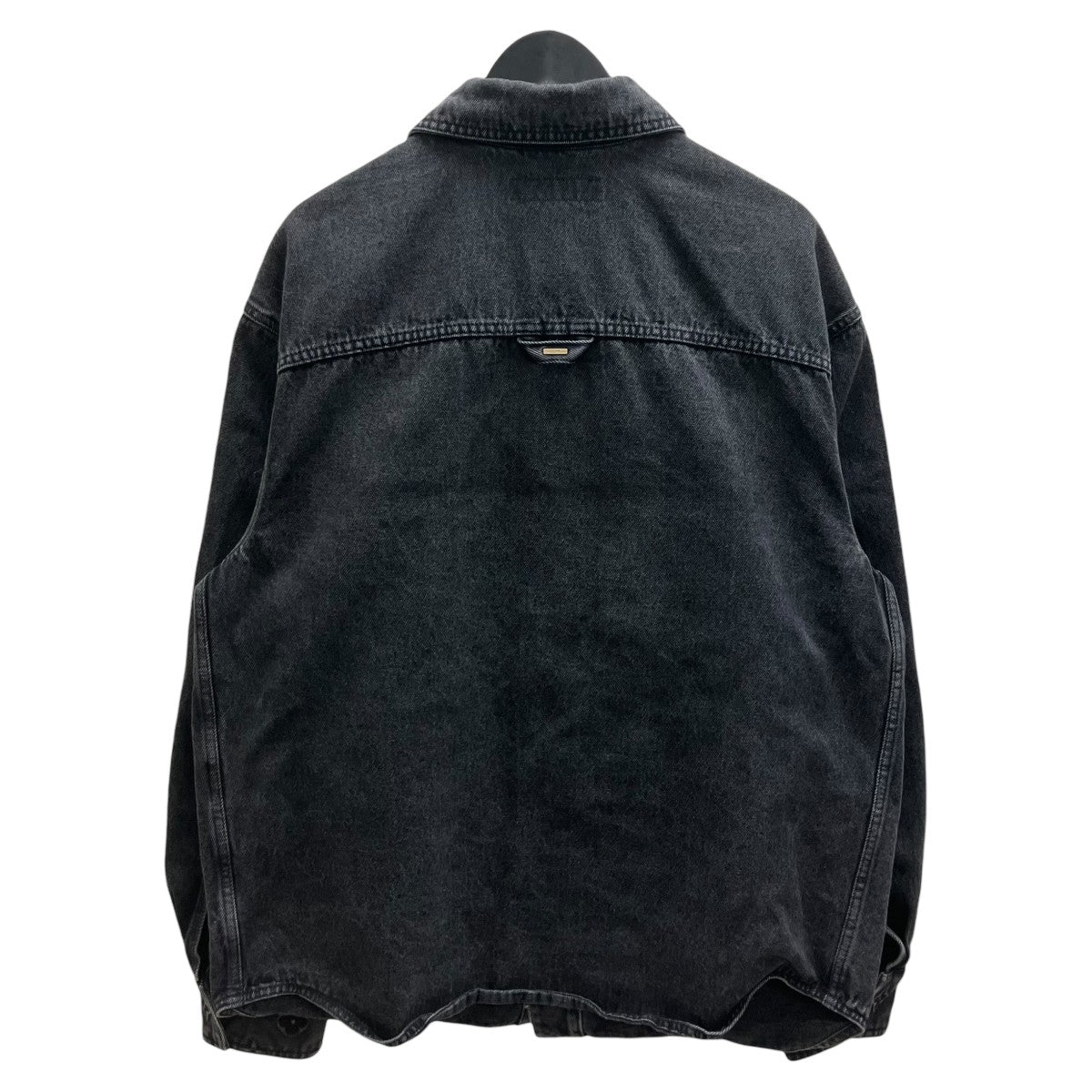 LOUIS VUITTON Monogram Emboss Oversized Denim Jacket シャツジャケット 古着・中古-4枚目のアイテム画像