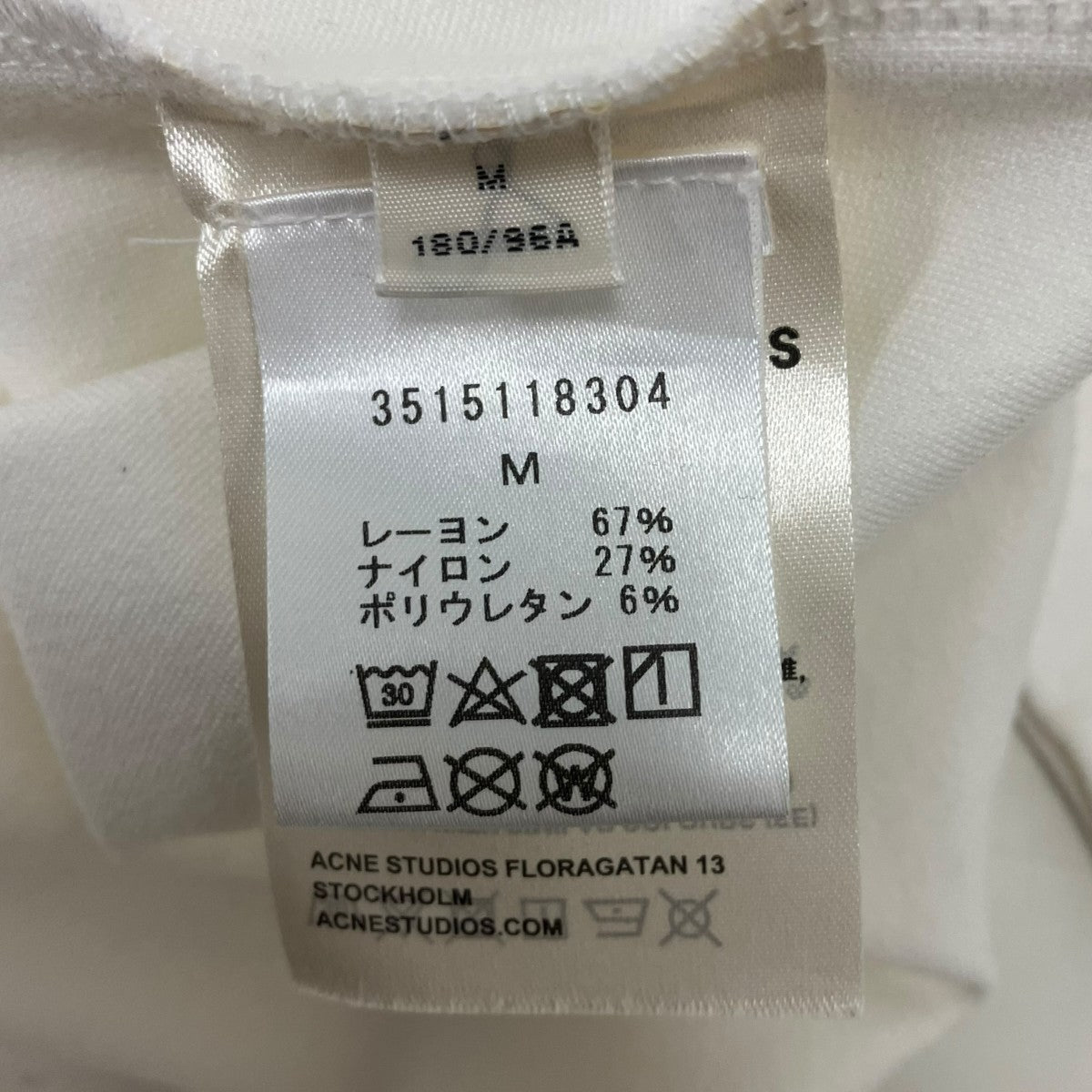 ACNE STUDIOS ロングスリーブTシャツ 古着・中古-5枚目のアイテム画像