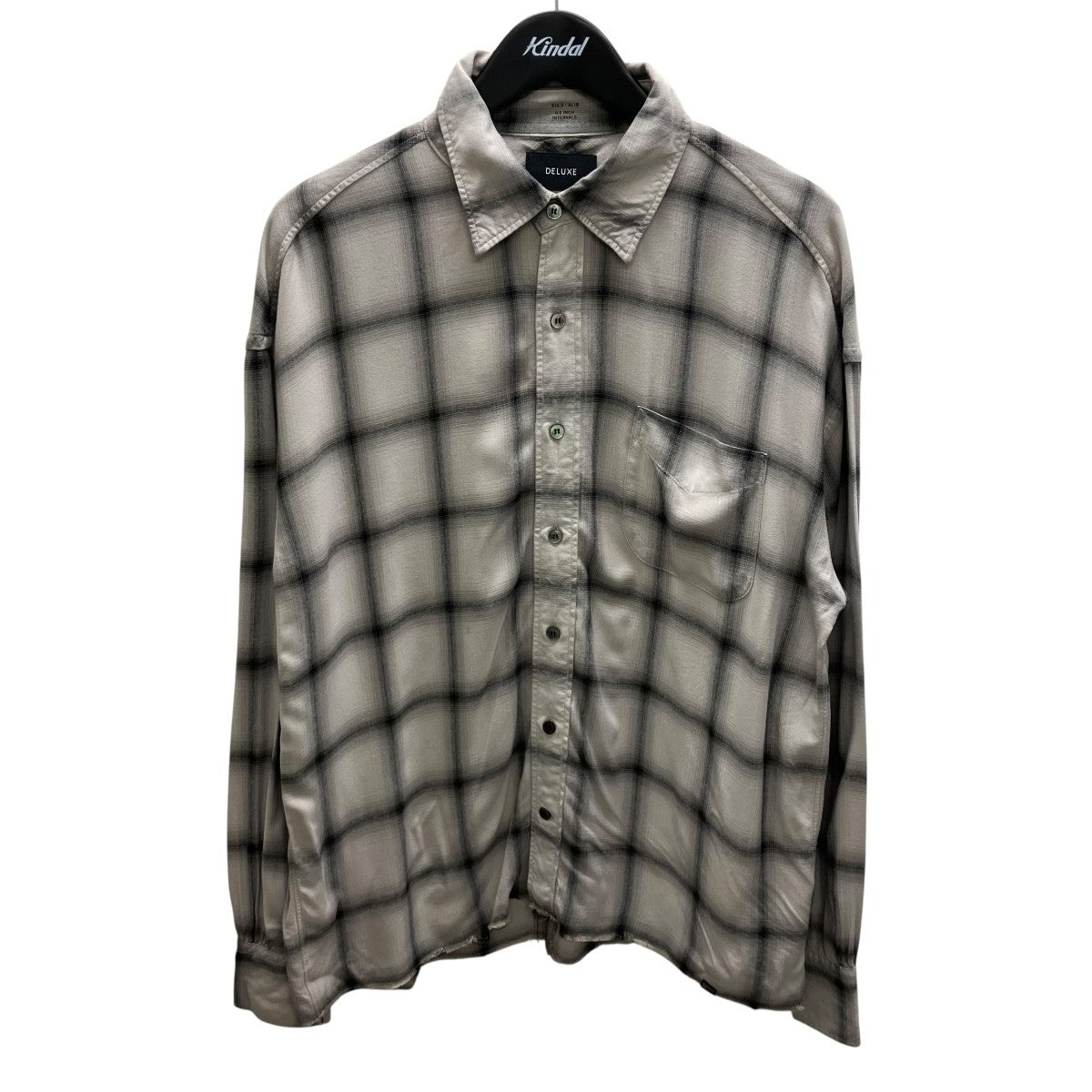 Deluxe 26SS UNCONTROL レーヨンシャツ 古着・中古-1枚目のアイテム画像