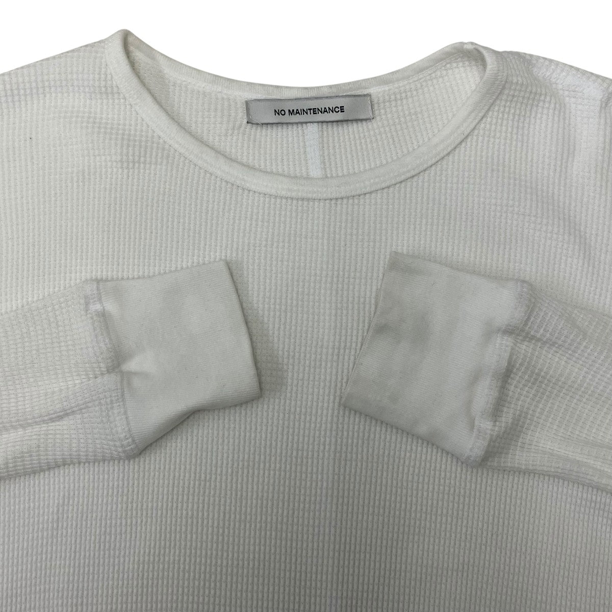 NO MAINTENANCE サーマルカットソー 古着・中古-5枚目のアイテム画像