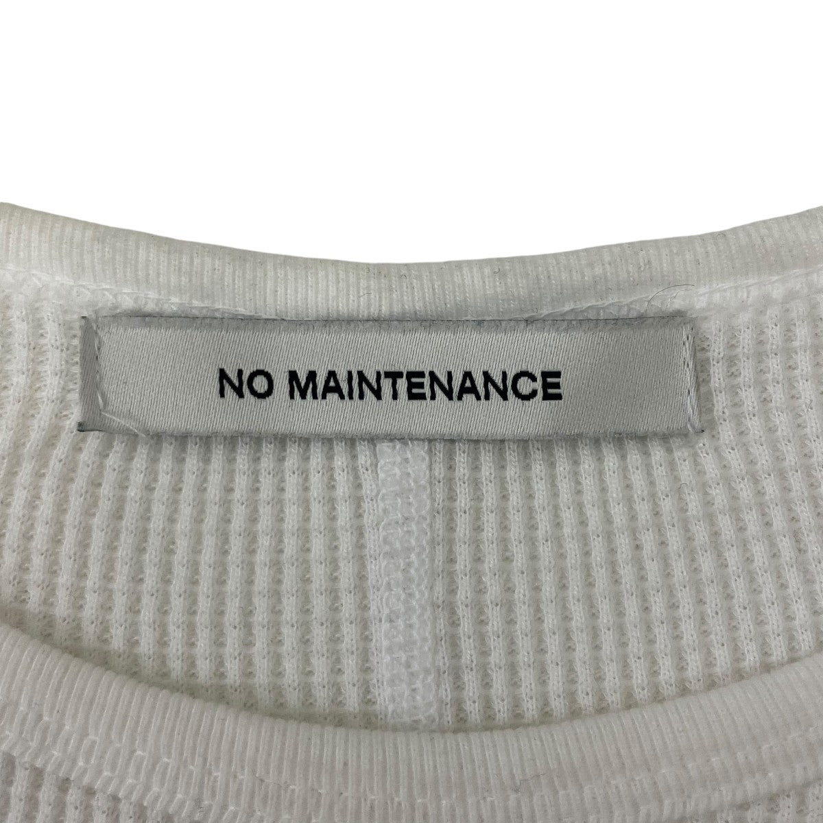 NO MAINTENANCE サーマルカットソー 古着・中古-6枚目のアイテム画像