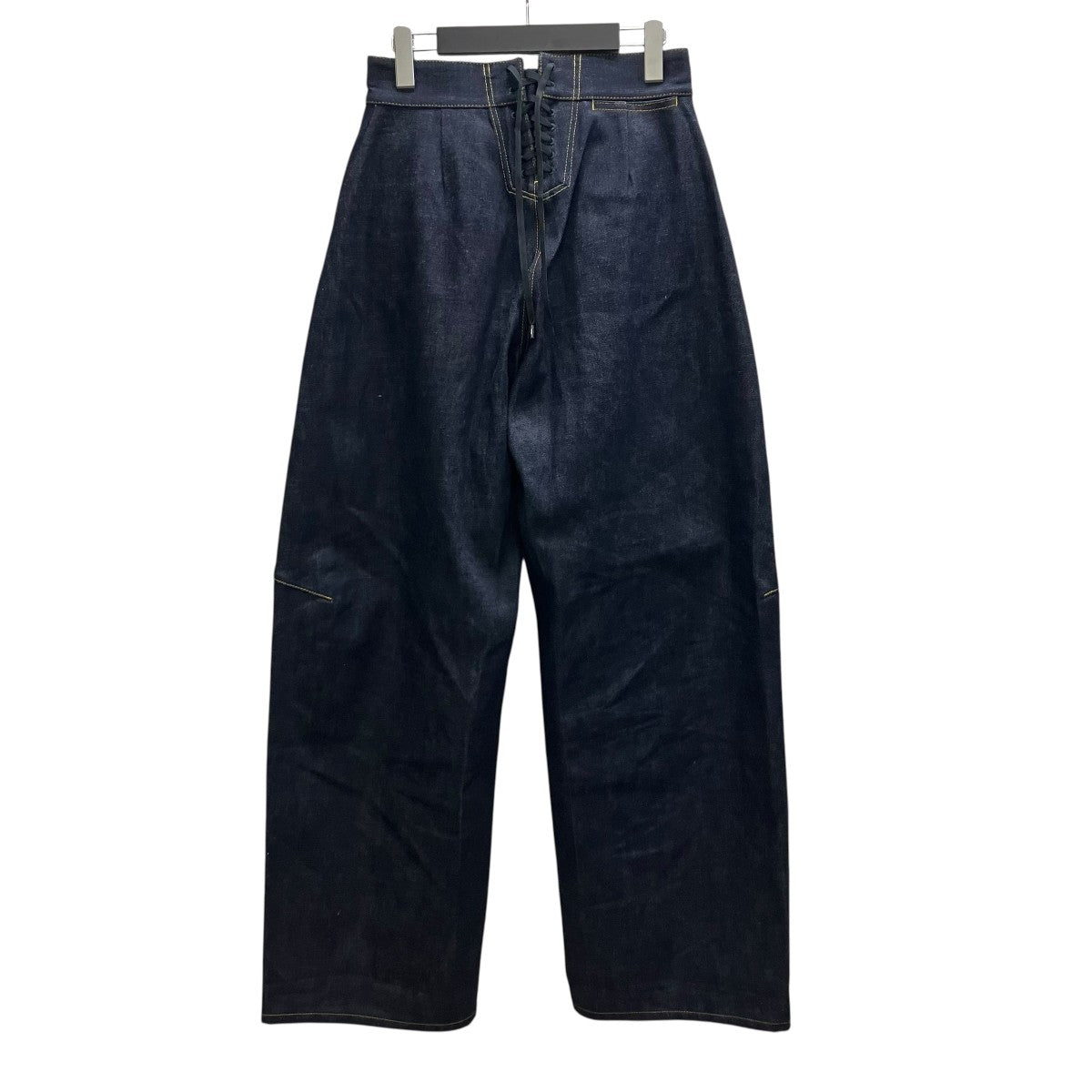 HYKE． 26SSSAILOR BARREL LEG PANTSセーラー バレルパンツ 古着・中古-2枚目のアイテム画像
