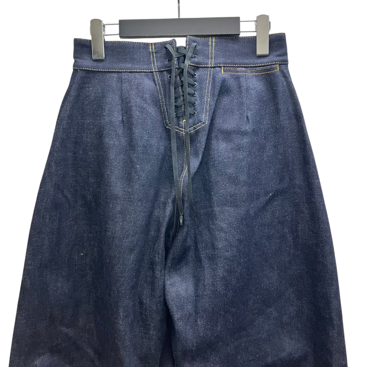 HYKE． 26SSSAILOR BARREL LEG PANTSセーラー バレルパンツ 古着・中古-4枚目のアイテム画像