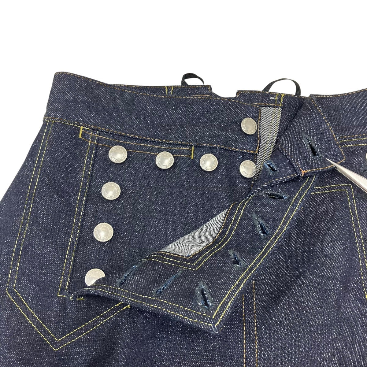 HYKE． 26SSSAILOR BARREL LEG PANTSセーラー バレルパンツ 古着・中古-5枚目のアイテム画像