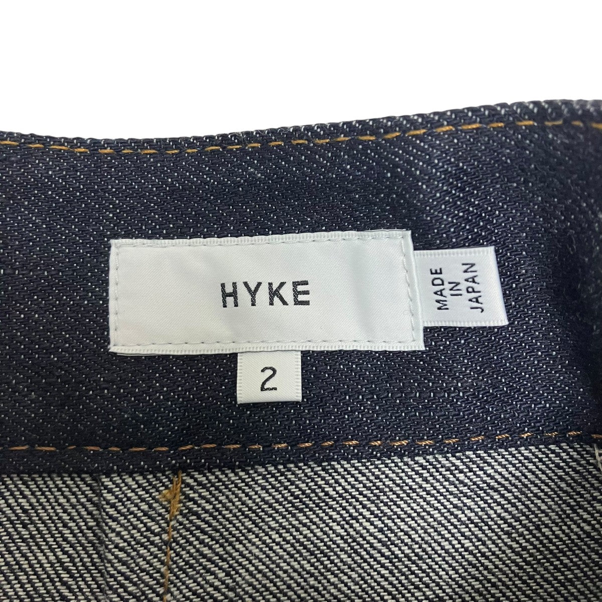 HYKE． 26SSSAILOR BARREL LEG PANTSセーラー バレルパンツ 古着・中古-6枚目のアイテム画像