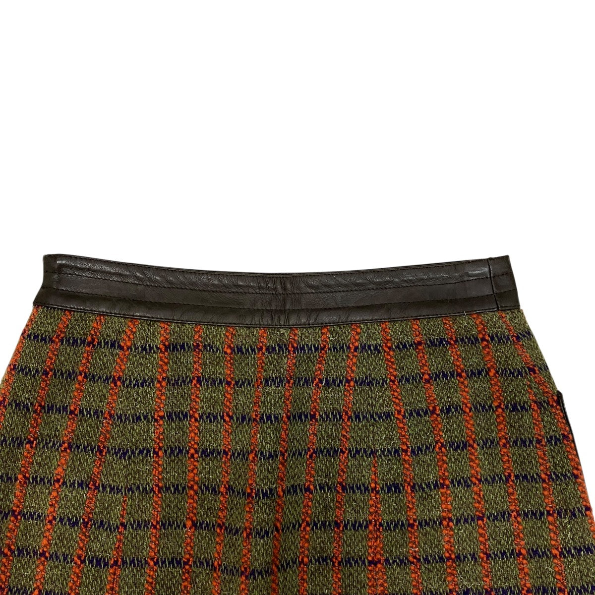 チェックミニスカート132-18598-0599
