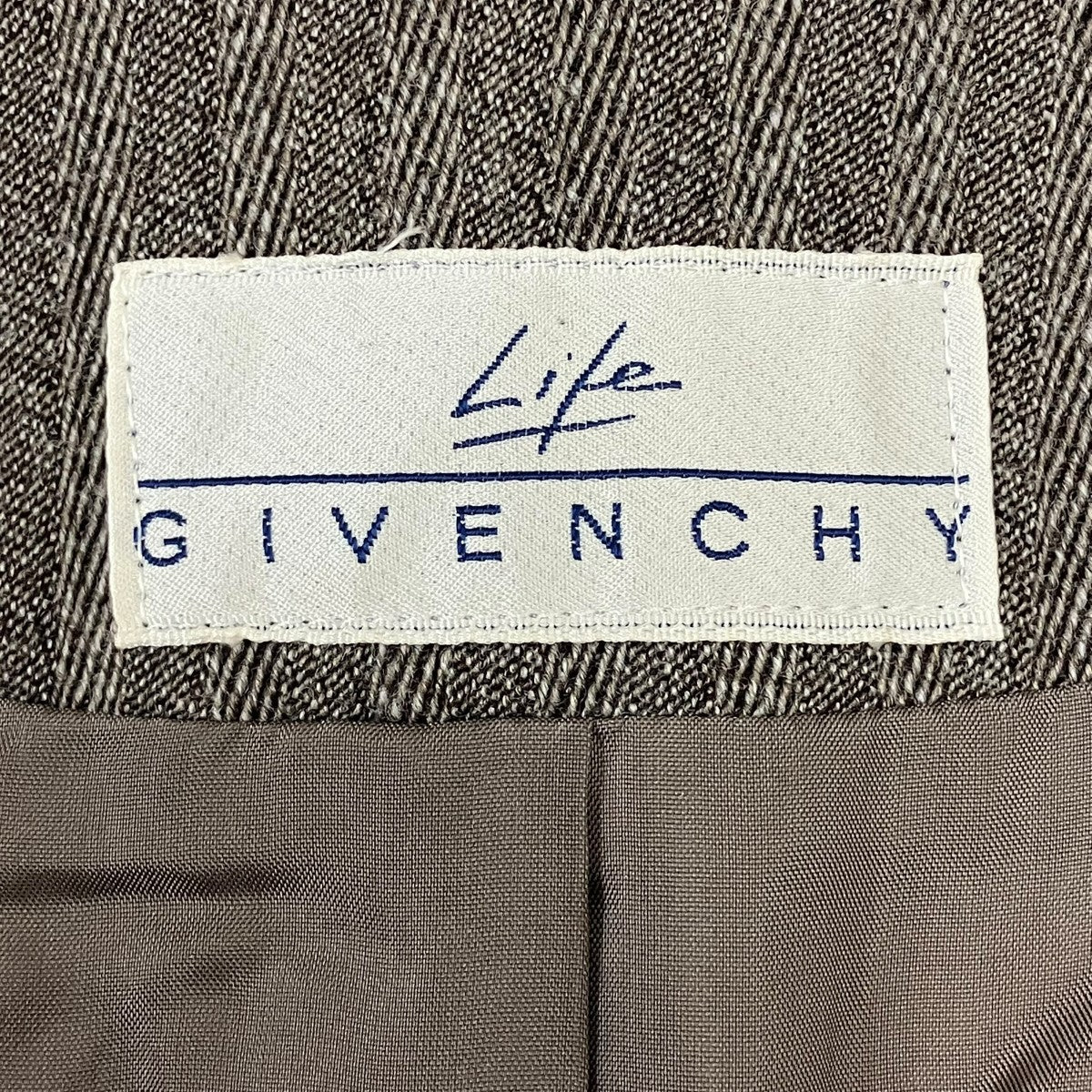 GIVENCHY ノーカラージャケット 古着・中古-6枚目のアイテム画像