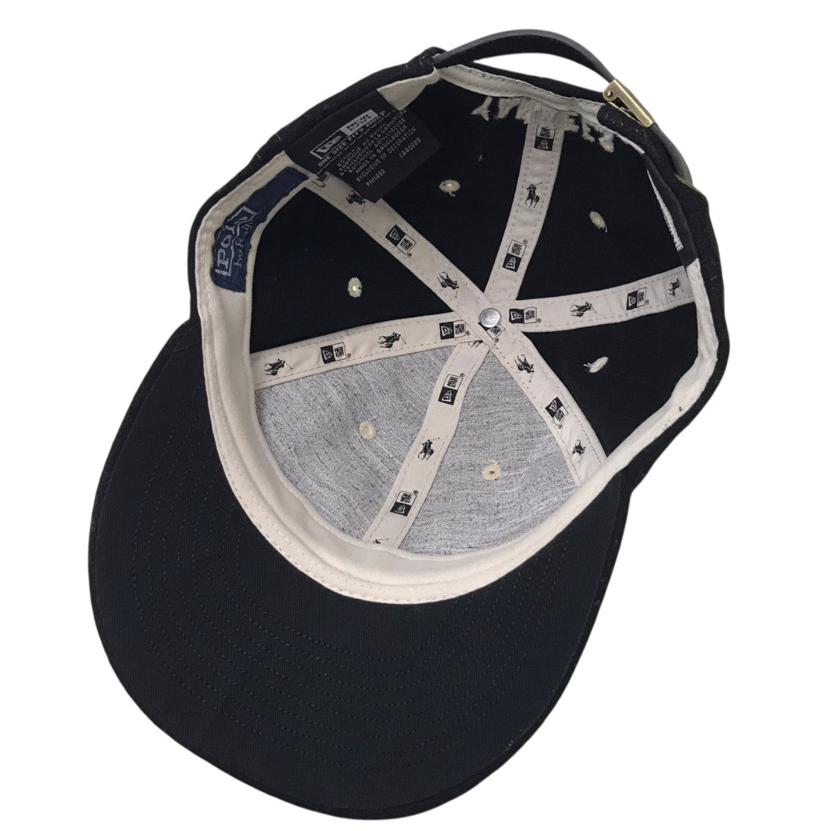 New Era×RALPH LAUREN×new york yankees ウールロゴキャップヤンキース 古着・中古-6枚目のアイテム画像